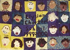 ECS Faces Quilt 1999-2000